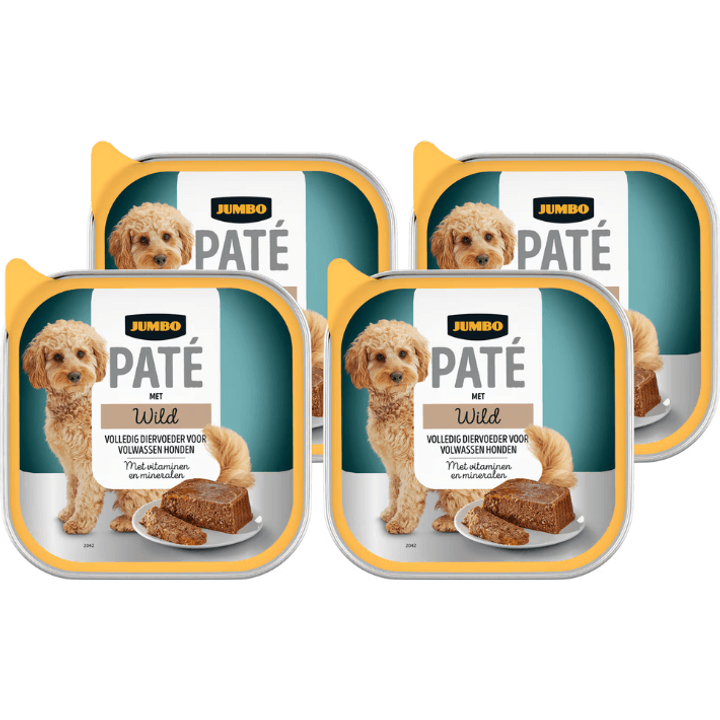 Hond Paté met Wild