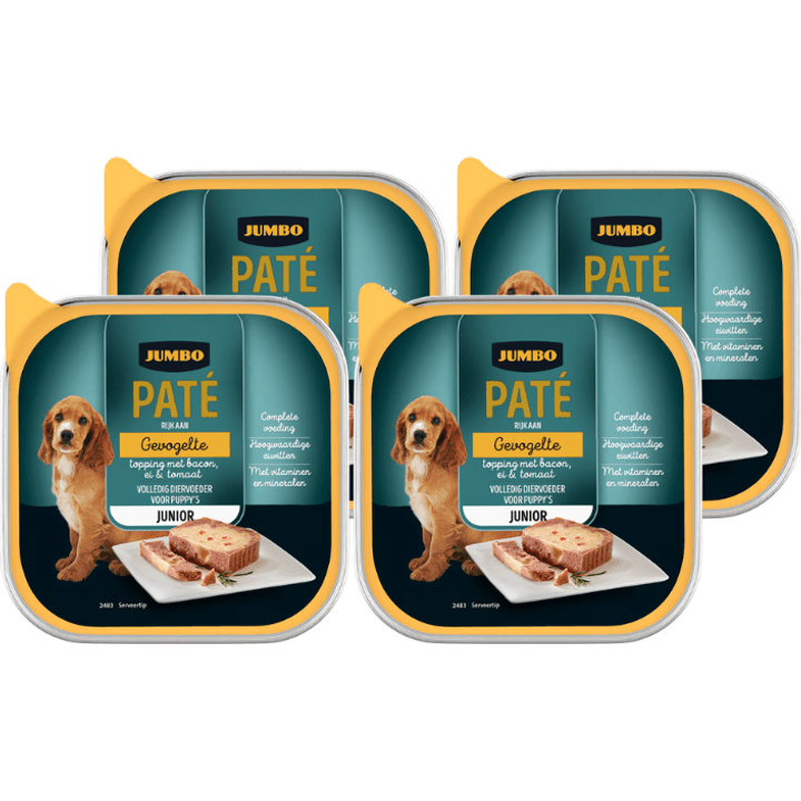 Hond Paté met Gevogelte Junior