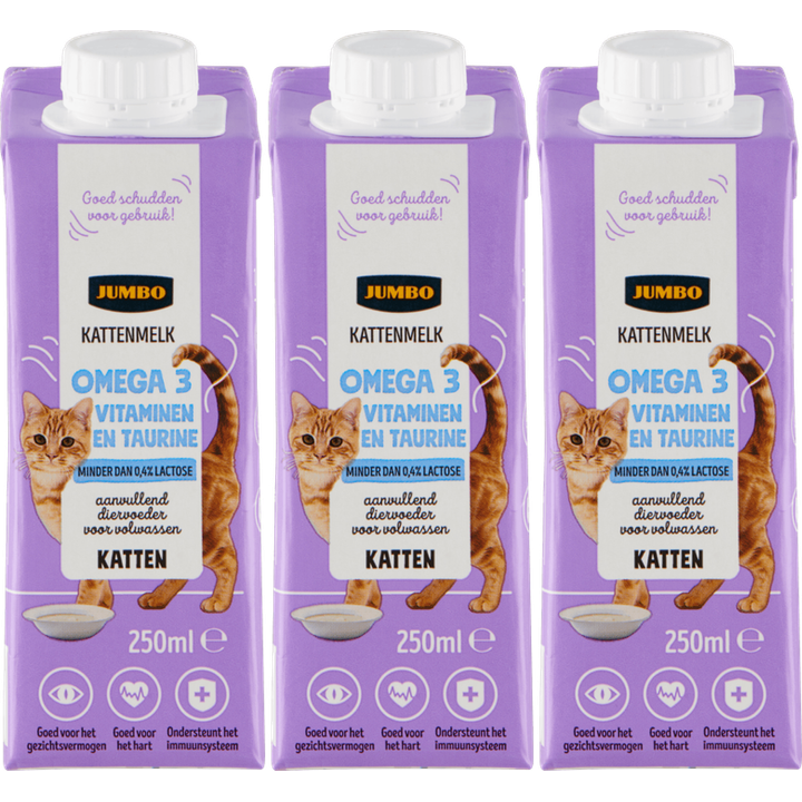 Kattenmelk met Omega 3