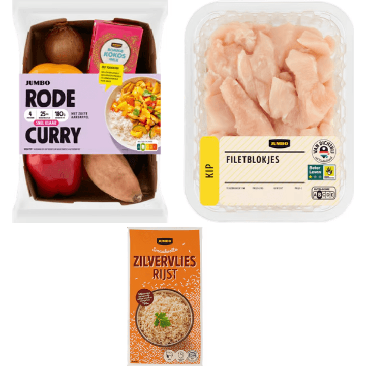 Verspakket Rode Curry 4 Personen
