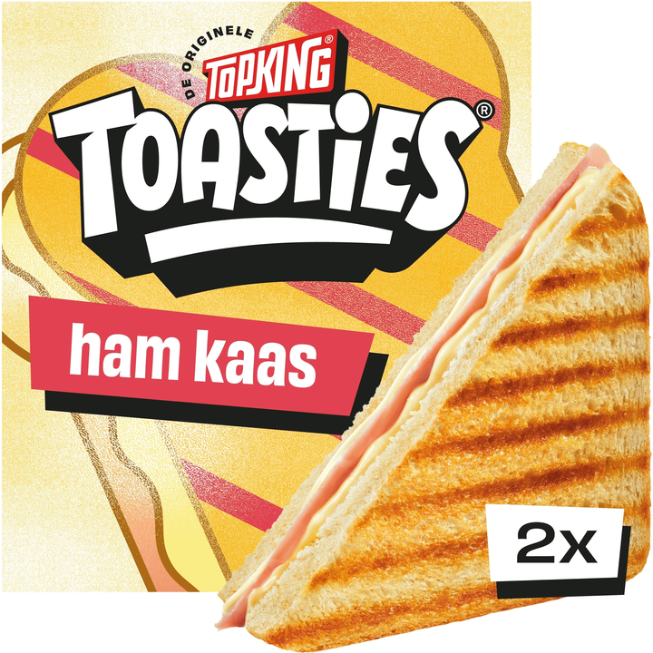 Topking Toasties Ham Kaas 2 Stuks 210 g