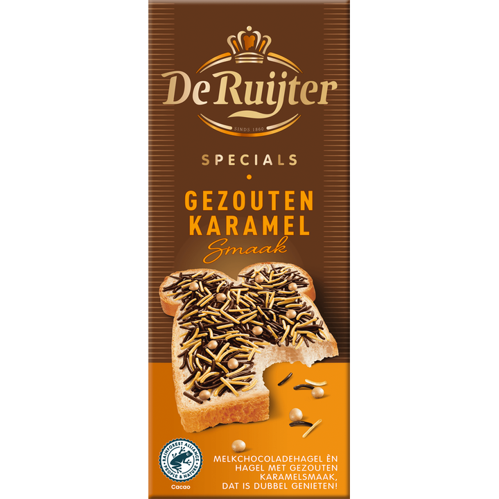 De Ruijter Hagelslag Gezouten Karamel 200 g