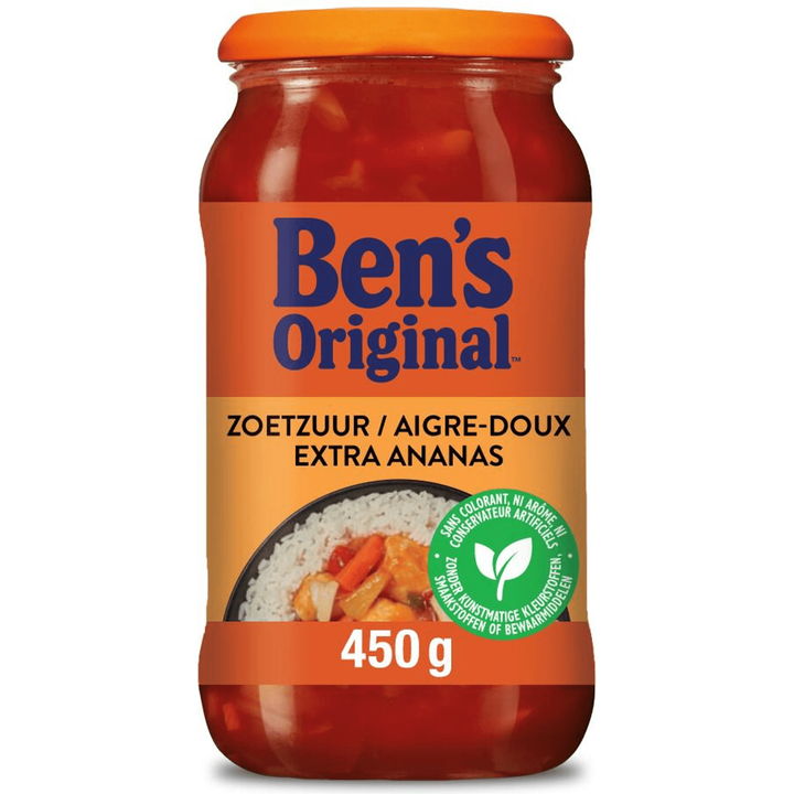 Ben's Original Zoetzuur Extra Ananas 450 g