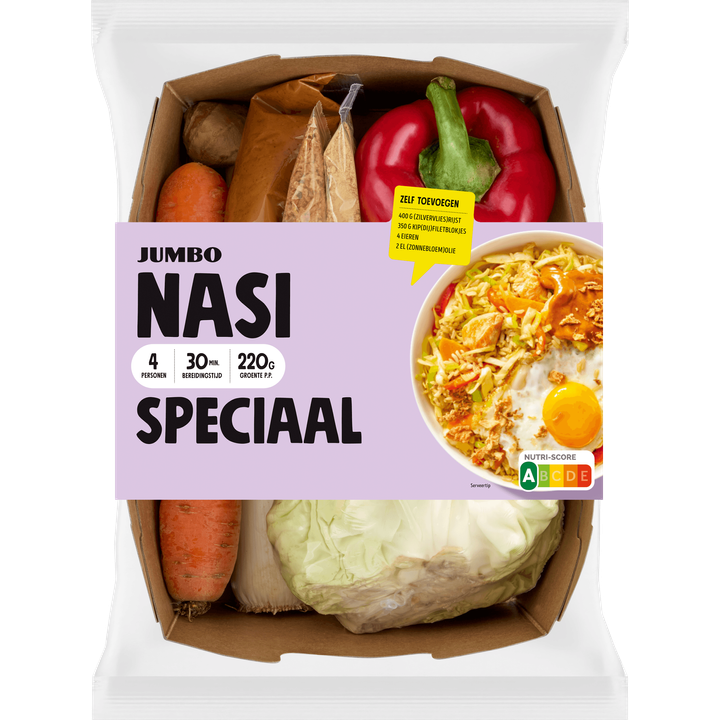 Nasi Speciaal Verspakket 4 Personen