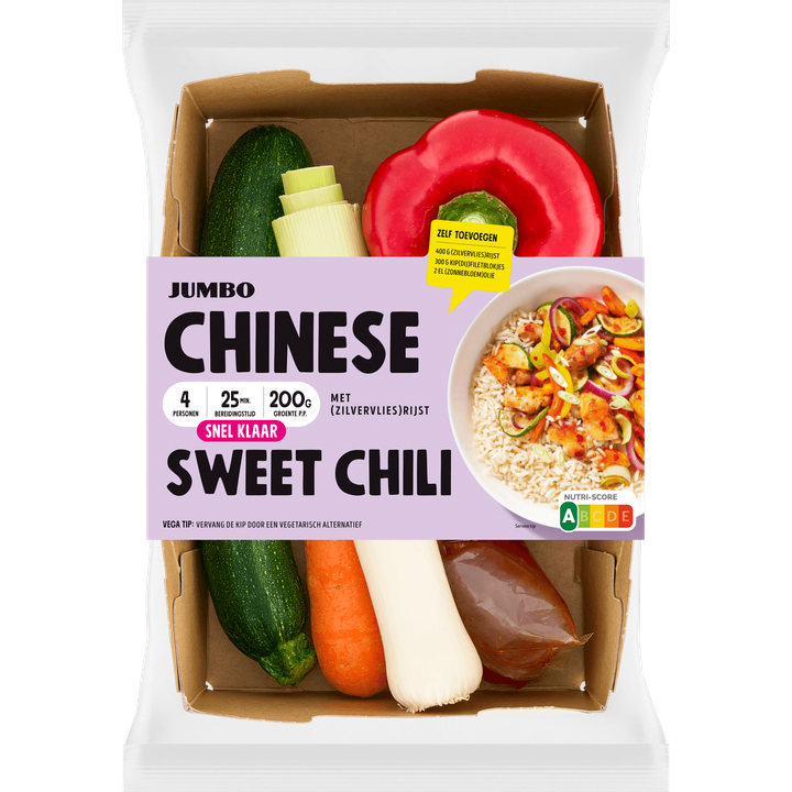 Chinese Sweet Chili Verspakket 4 Personen