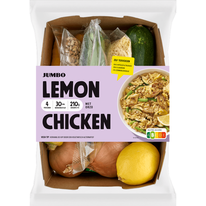 Lemon Chicken Verspakket 4 Personen