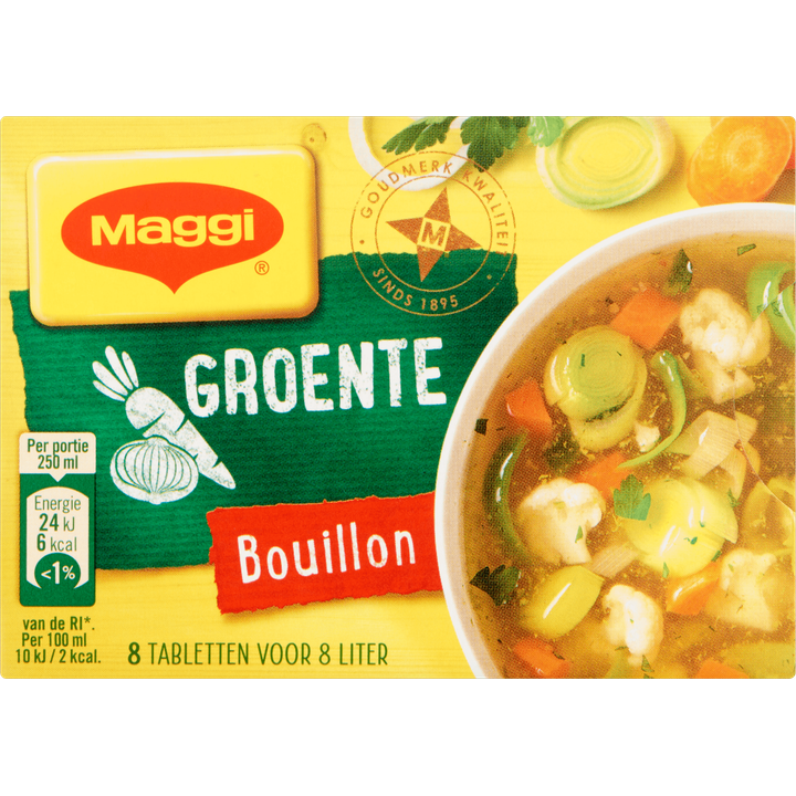 MAGGI Groentebouillon Bouillonblokjes x8 81.6g