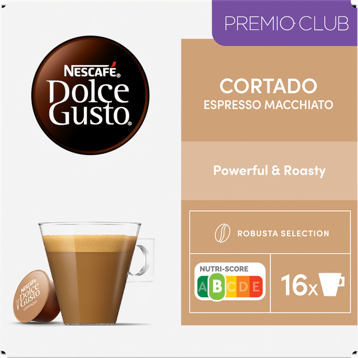 NESCAFE DOLCE GUSTO Cortado 16 Koffiecups