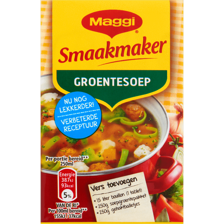 MAGGI Smaakmaker Groentesoep 2 x 26 g