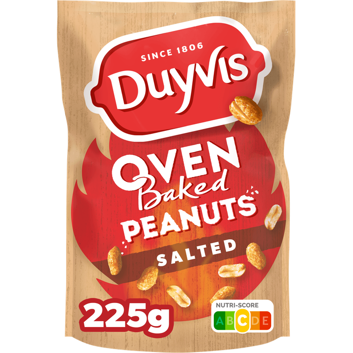 Duyvis Oven Baked Pinda's Original 225 gr