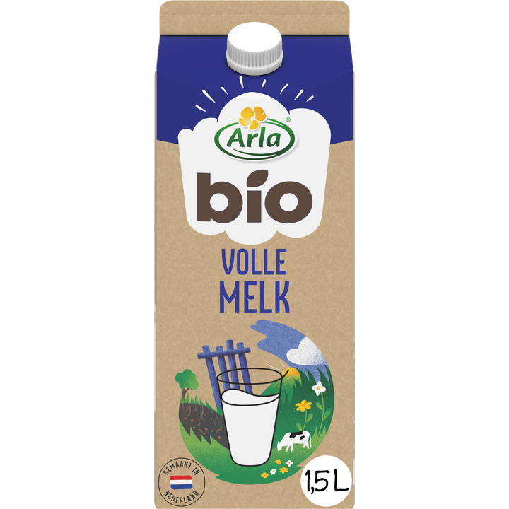 Arla Bio Volle Melk Extra Groot Pak 1,5 L