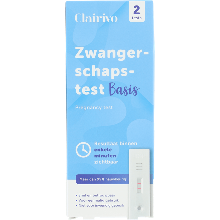 Clairivo Zwangerschapstest basis 2st