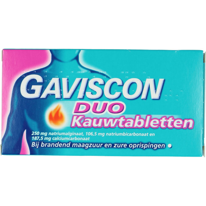 Gaviscon kauwtabl Double Action 24st 