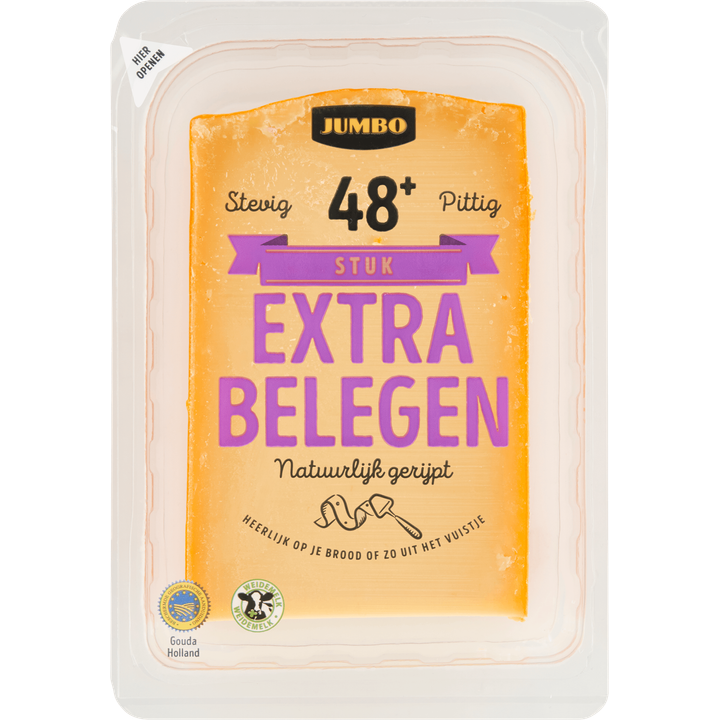 Jumbo Kaas Extra Belegen 48+ Stuk 525 g