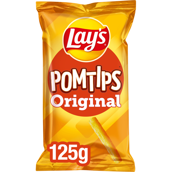 Lay's Pomtips Naturel Chips 125 gr
