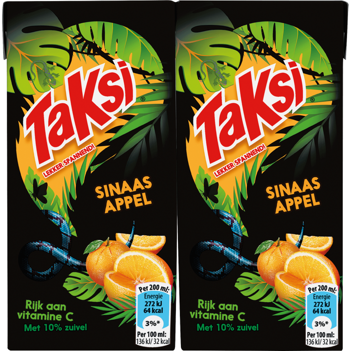 Taksi Sinaasappel 10-pack 0,2 L