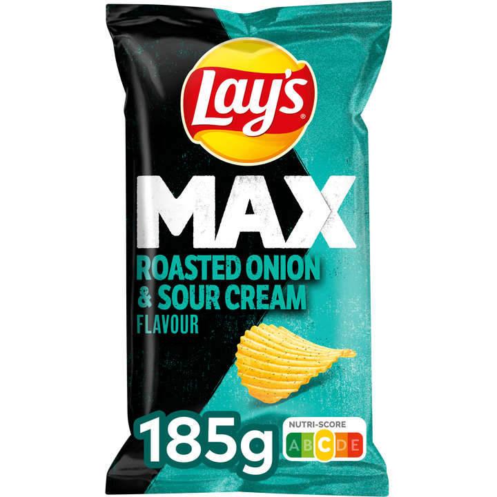 cheese onion ribbel chips