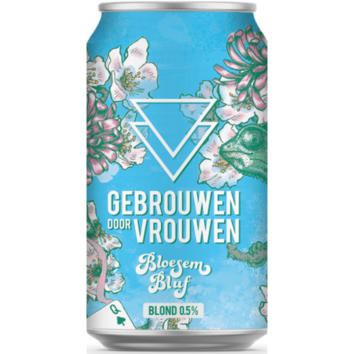 Gebrouwen Door Vrouwen Bloesem Bluf 0,5% 330ML