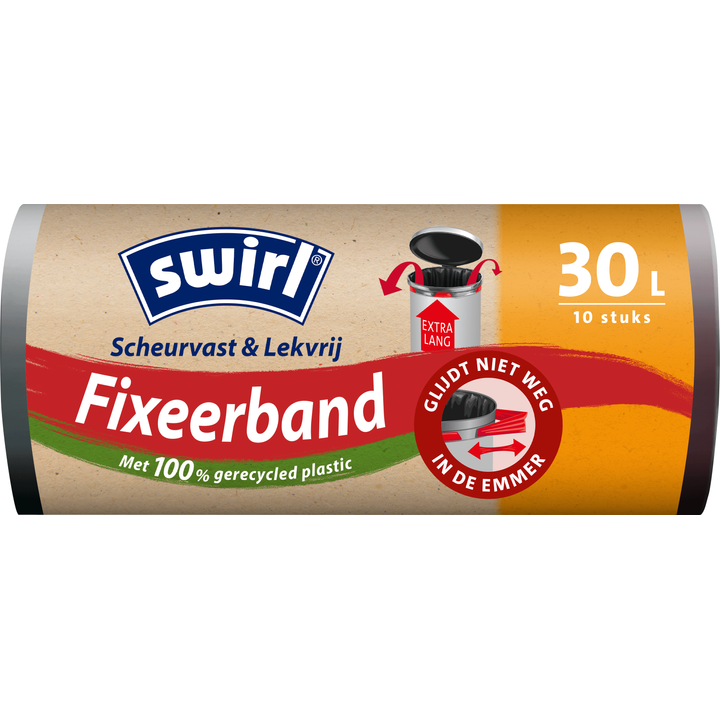 Vuilniszakken met Fixeerband 30 liter XL