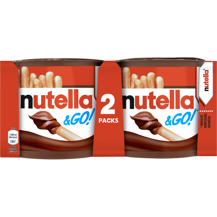 Nutella & Go! 2 Packs