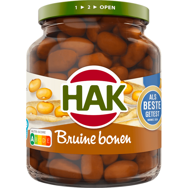 Hak Bruine Bonen 370 g