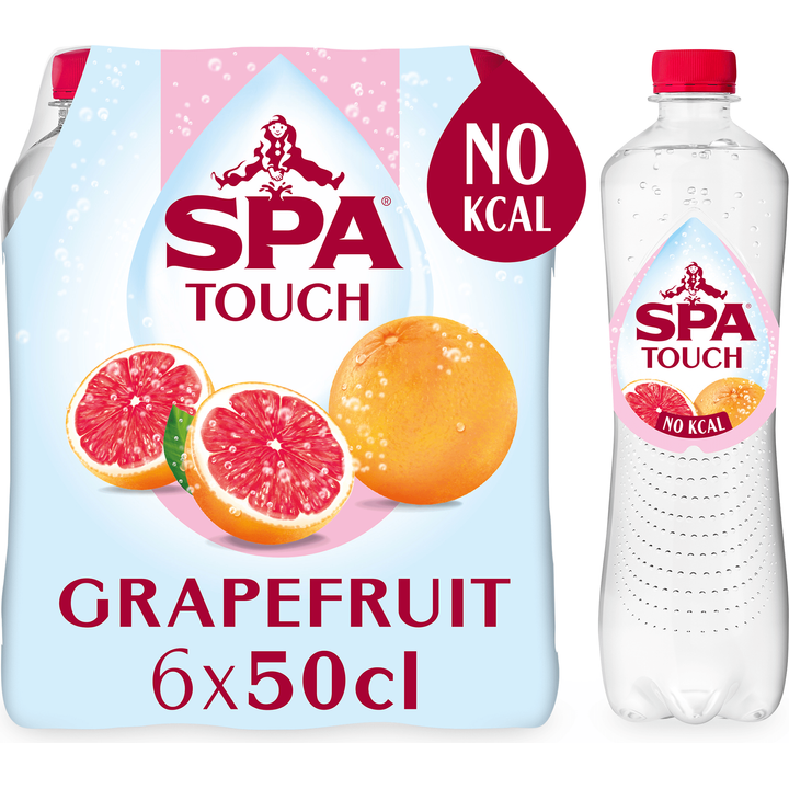 Spa TOUCH Bruisend Grapefruit 6 x 50 cl
