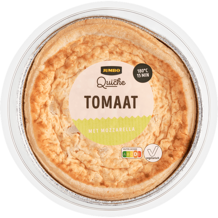 Quiche Tomaat met Mozzarella