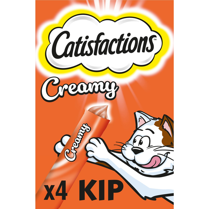 Catisfactions Creamy Kip 4 x 10 g