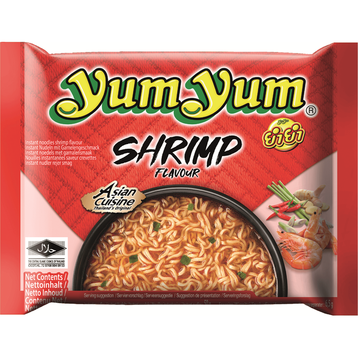 Yum Yum Instant Noedels Garnalensmaak 60 g