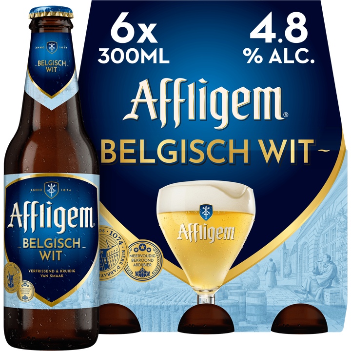 Affligem Belgisch Wit Bier Fles 6 x 300ml