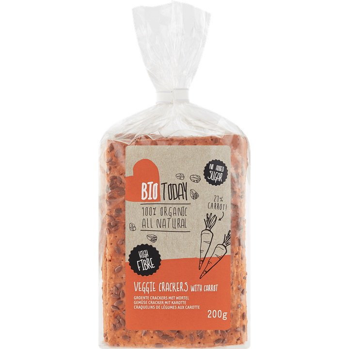 Groente Crackers met Wortel