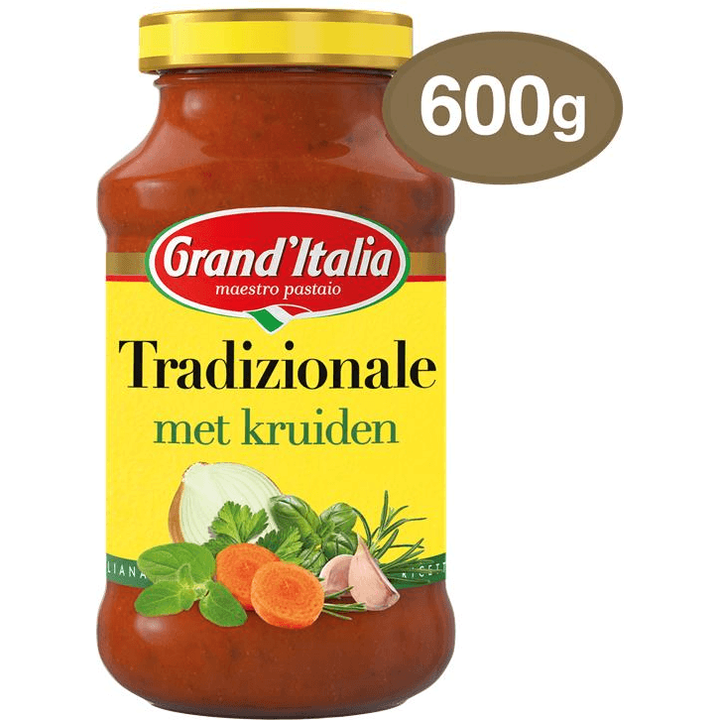 Grand'Italia Tradizionale met Kruiden 600 g