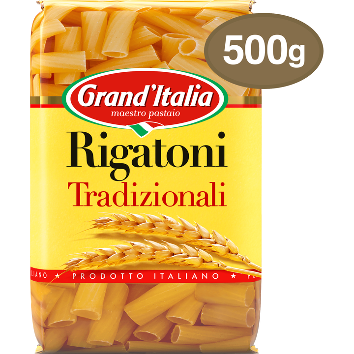 Grand'Italia Pasta Rigatoni Tradizionali 500 g