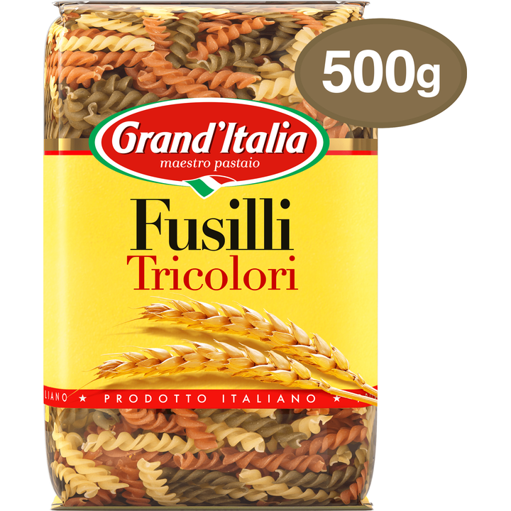 Grand'Italia Fusilli Tricolori 500 g