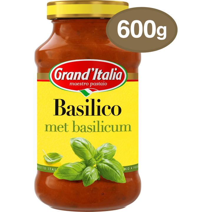 Grand'Italia Pastasaus Basilico 600 g
