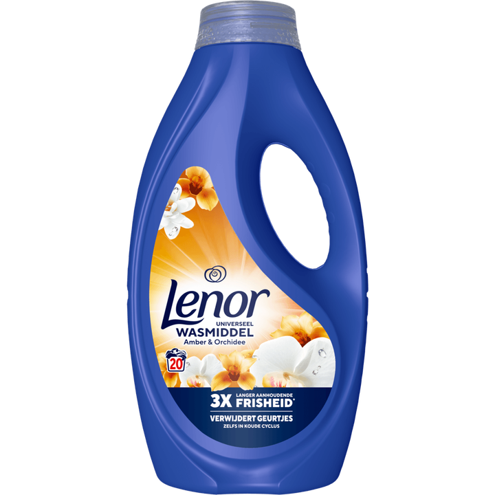 LENOR Wasmiddel Vloeibare Wasmiddel 20 Beurten, Amber & Orchidee