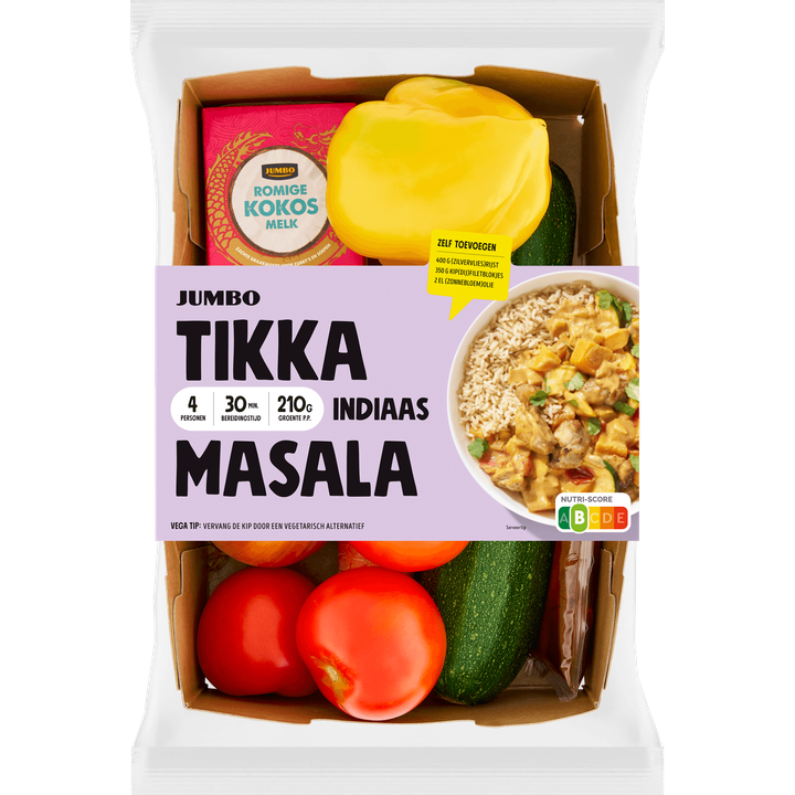 Tikka Masala Verspakket 4 Personen