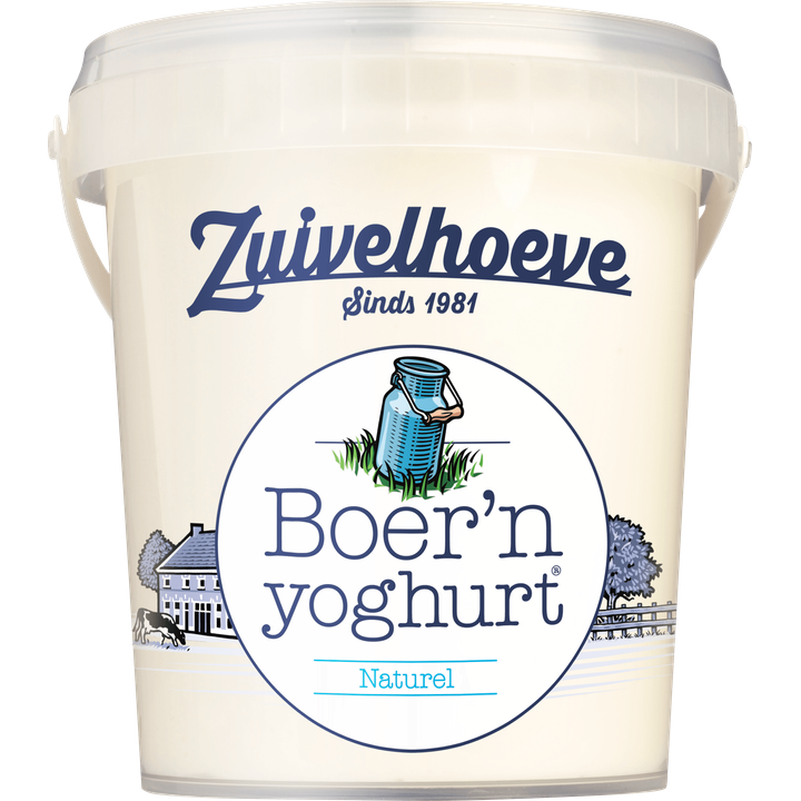Zuivelhoeve Boer'n yoghurt® Naturel 750 g