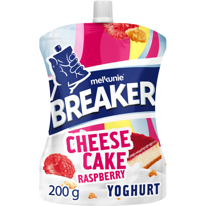 Melkunie Breaker Specials Cheesecake framboos Yoghurt 200 g
