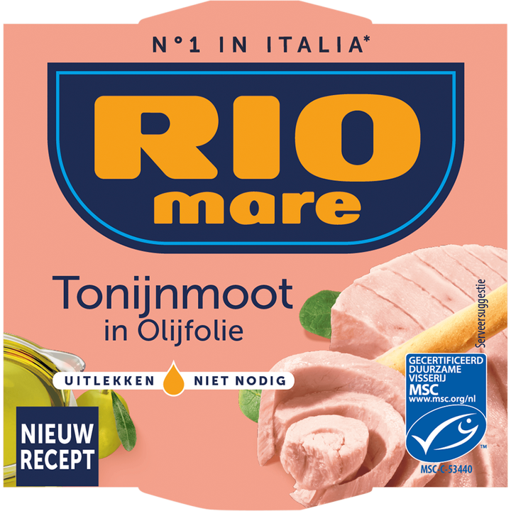 Rio Mare Tonijnmoot in Olijfolie MSC 120 g