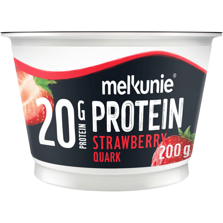 Melkunie Protein Aardbei kwark 200 g