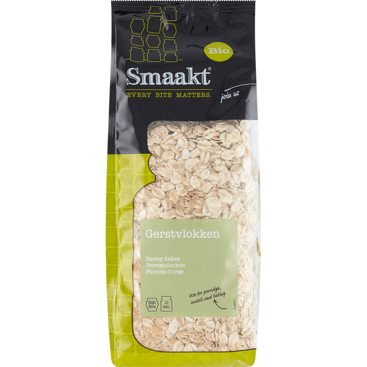 Smaakt Bio Gerstvlokken 500 g