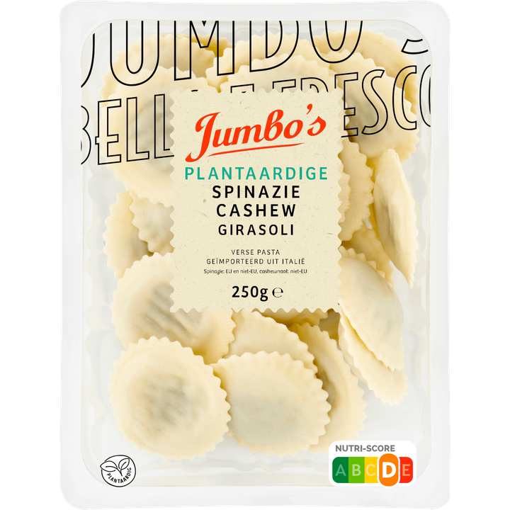 Jumbo's Plantaardige Spinazie Cashew Girasoli 250 g