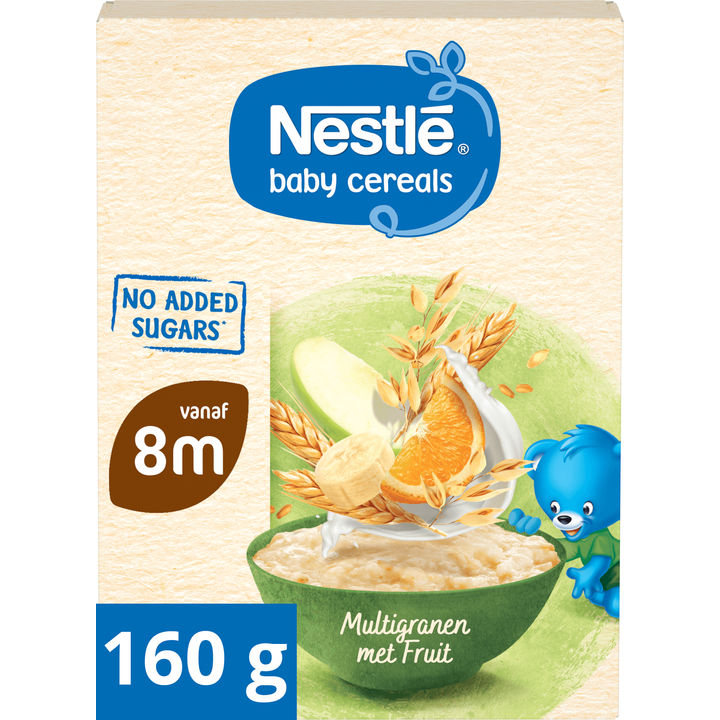 Nestlé Baby Cereals Multigranen met Fruit Nutri+ vanaf 8m 160 g