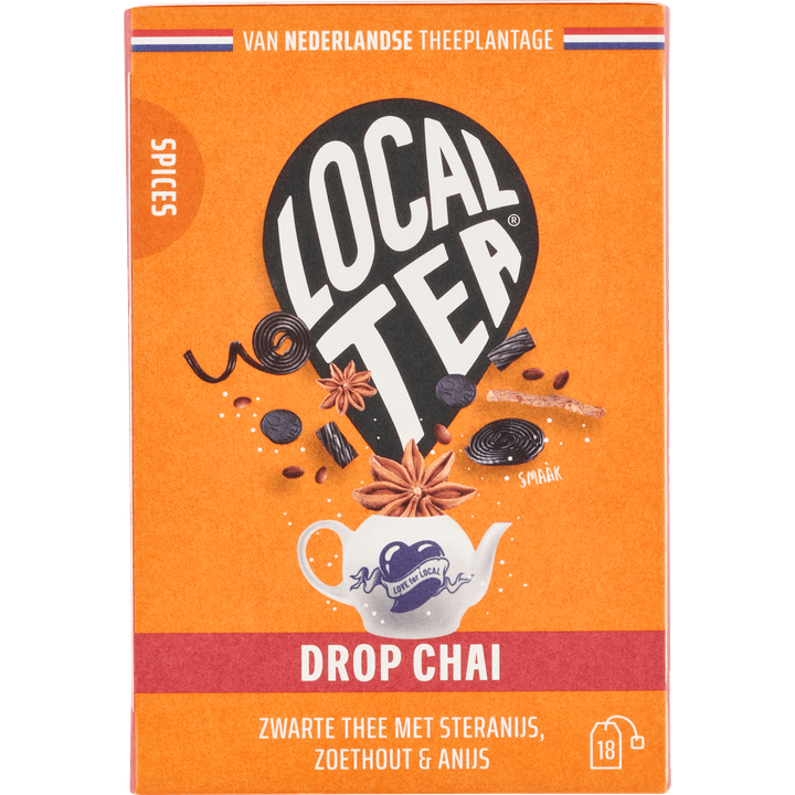 Drop Chai Zwarte Thee met Steranijs, Zoethout & Anijs