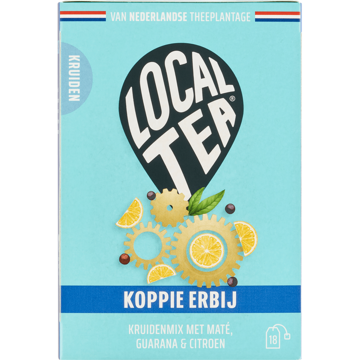 Koppie Erbij Kruidenmix met Maté, Guarana & Citroen