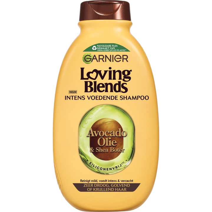 Garnier Loving Blends - Shampoo - Avocado Olie & Shea Boter - 300 ml