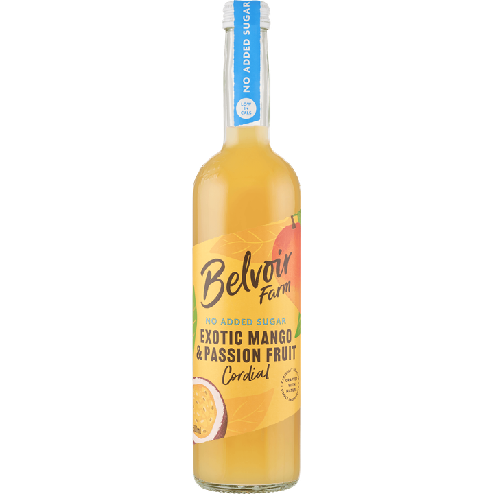 Belvoir Farm Exotic Mango & Passion Fruit Cordial 500 ml