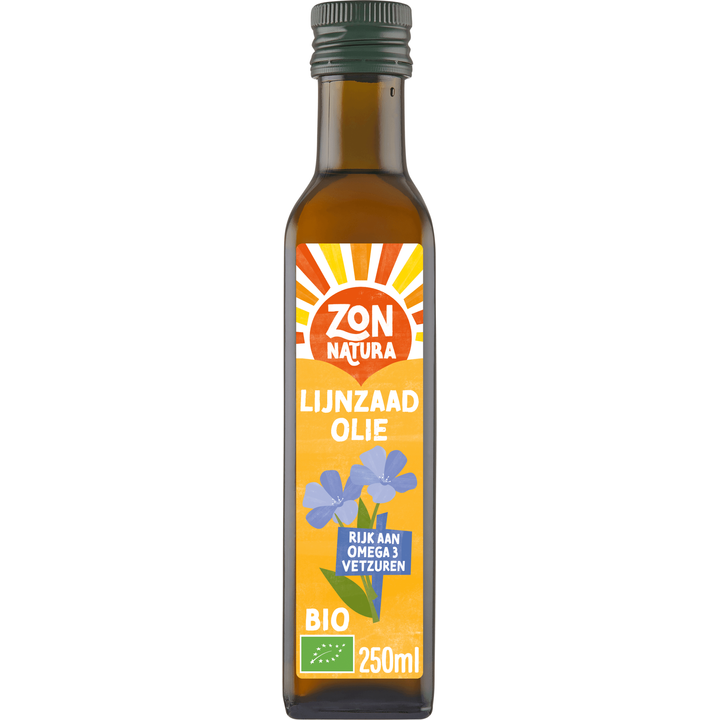 Zonnatura Biologische Lijnzaadolie 250 ml