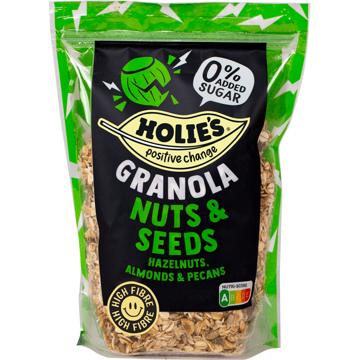 Holie's Granola Nuts & Seeds Hazelnuts, Almonds & Pecans 350g
